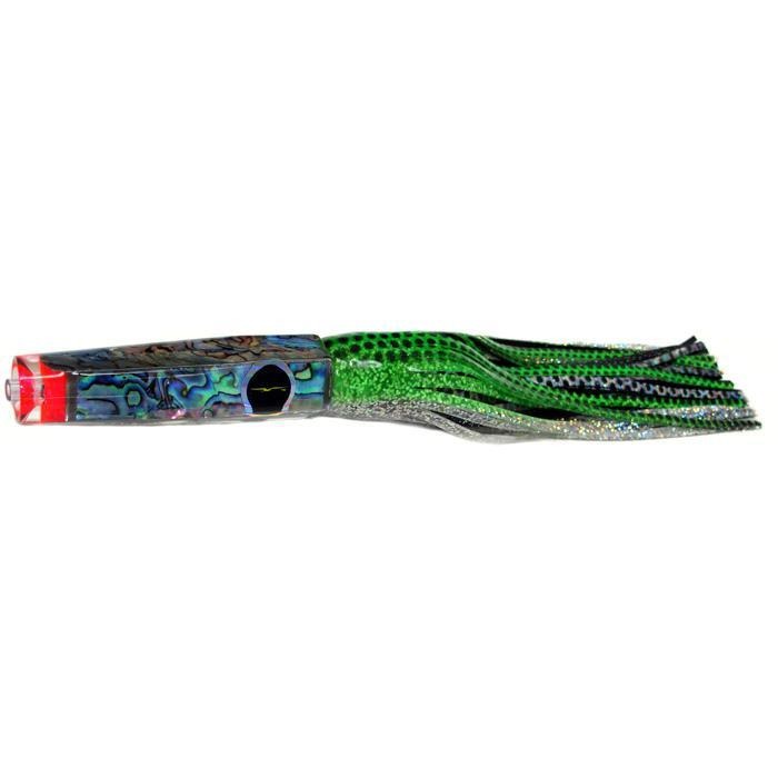 Black Bart San Sal Candy Medium Tackle Lure - Green Dot/Black Dot - Bulluna.com