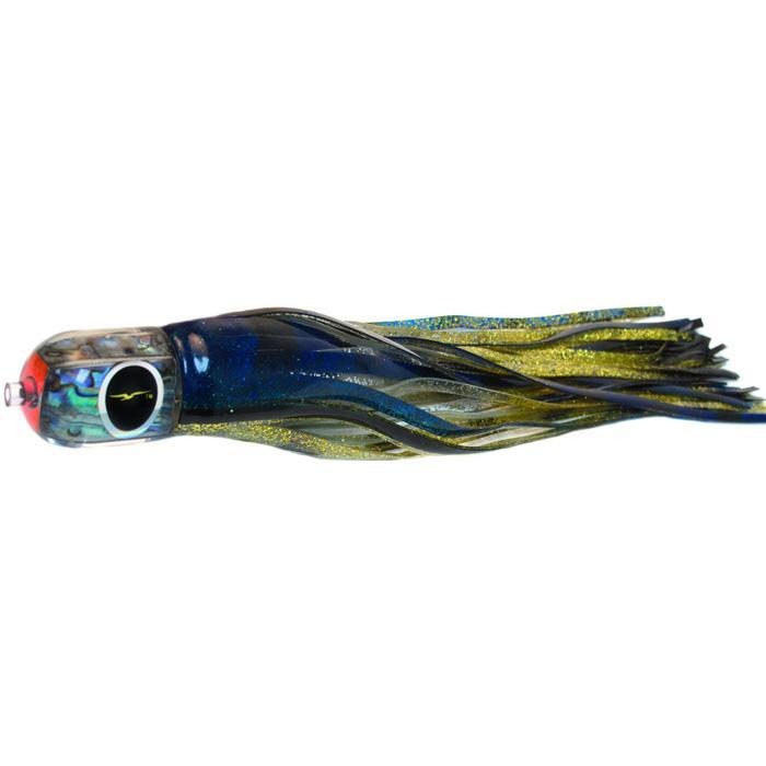 Black Bart Punisher Medium Heavy Tackle Lure - Yellowfin/Silver Gold Black - Bulluna.com