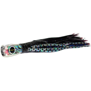 Black Bart Bully Micro Bait Lure - Black Dot/Purple Blue Dot