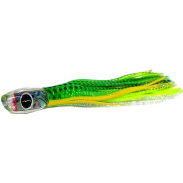 Black Bart Brat Micro Bait Lure - Green Dot/Green Chartreuse