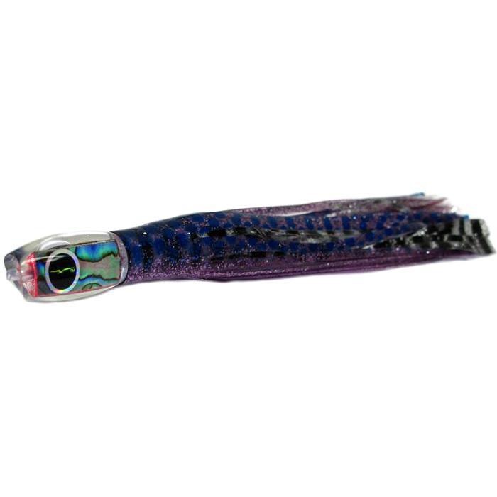 Black Bart Brat Micro Bait Lure - Purple Blue Dot/Silver Tiger - Bulluna.com