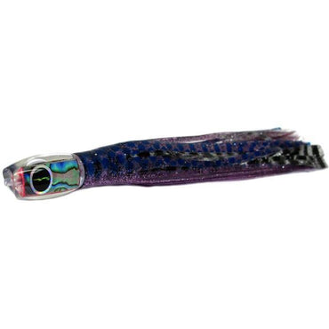 Black Bart Brat Micro Bait Lure - Purple Blue Dot/Silver Tiger