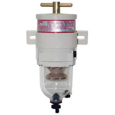 Racor Fuel Filter/Water Separator - Turbine Series - 60 GPH - 2 Micron - Bulluna.com