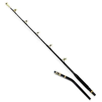 Alutecnos Albacore 50 Pound 2 Piece 7 Feet 1 Inch Big Game Trolling Rod - Curved - Bulluna.com