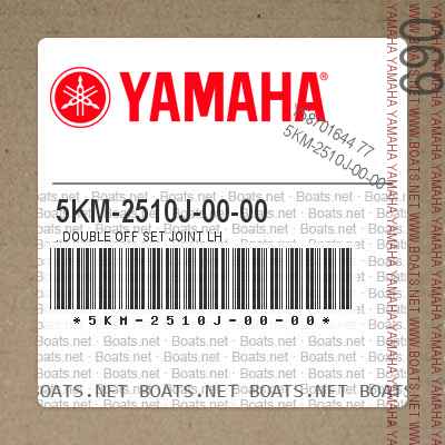 Yamaha 5KM-2510J-00-00 . Double Off Set Joint LH