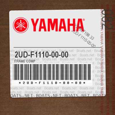 Yamaha 2UD-F1110-00-00 Frame Comp