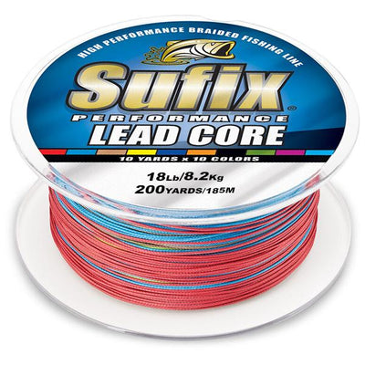 Sufix Performance Lead Core - 18 Pounds 200 Yards - 10 Colors - Bulluna.com