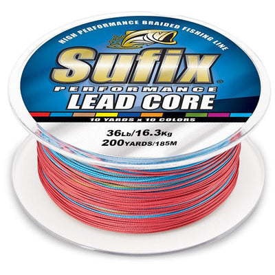 Sufix Performance Lead Core - 36 Pounds 200 Yards - 10 Colors - Bulluna.com