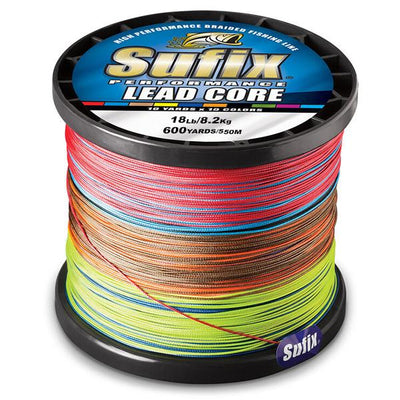 Sufix Performance Lead Core - 18 Pounds 600 Yards - 10 Colors - Bulluna.com