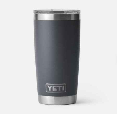 Yeti Rambler 20 Ounce Tumbler With MagSlider - Charcoal