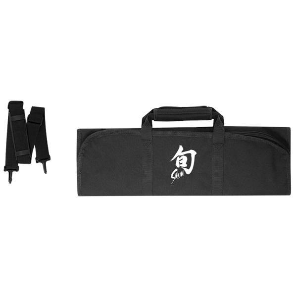 Shun Knife Roll - 8 Slot - Black - Bulluna.com