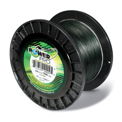 Power Pro Spectra Braided Fishing Line 200 Pounds 1500 Yards - Green - Bulluna.com