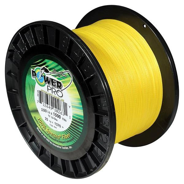 Power Pro Spectra Braided Fishing Line 100 Pounds 1500 Yards - Hi