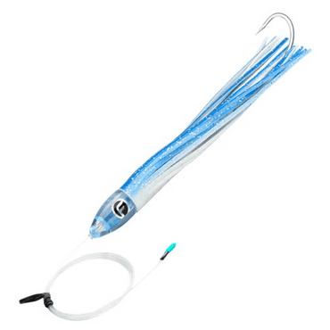 Fathom Offshore Double O' Half-Pint Extra Small Pre-rigged 6 Inch Trolling Lure - 7/0 Stainless Steel Single Hook