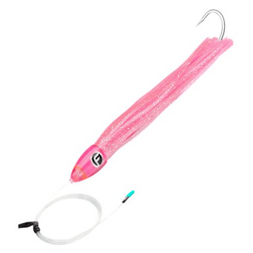 Fathom Offshore Double O' Half-Pint Extra Small Pre-rigged 6 Inch Trolling Lure - 7/0 Stainless Steel Single Hook