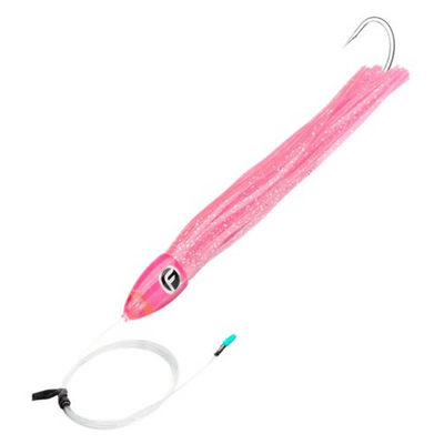 Fathom Offshore Double O' Half-Pint Extra Small Pre-rigged 6 Inch Trolling Lure - 7/0 Stainless Steel Single Hook - Bulluna.com