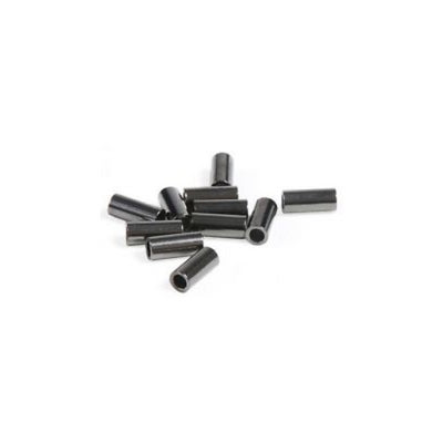 Sea Striker Brass Leader Sleeves Black 9 Pack - Bulluna.com