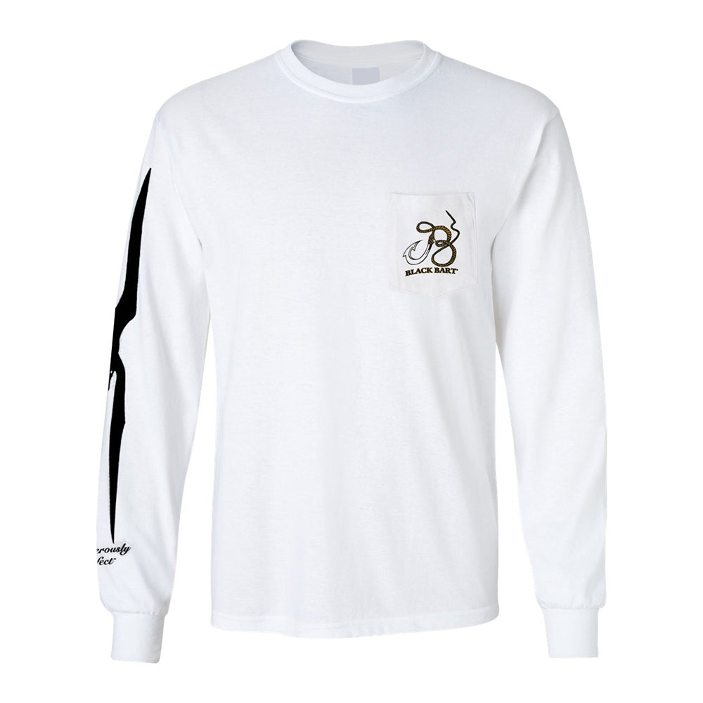 Black Bart Yellowfin Tuna Long Sleeve T-Shirt - Bulluna.com