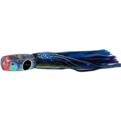 Black Bart Mini 1656 Flat Nose Medium Tackle Lure - Black Blue Dot/Purple Fleck - Bulluna.com