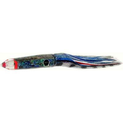 Black Bart Wahoo Candy Medium Heavy Tackle Lure - Blue/White - Bulluna.com