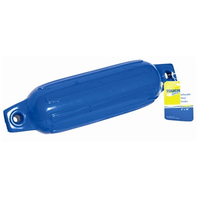 Marpac Inflatable Vinyl Fender - 4-1/2 x 16 Inches - Blue - Bulluna.com