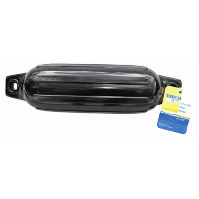 Marpac Inflatable Vinyl Fender - 5-1/2 x 20 Inches - Black - Bulluna.com