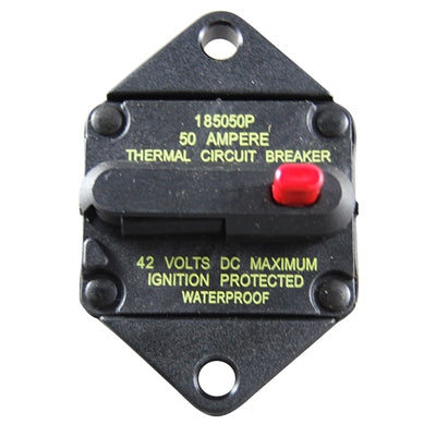 Marpac High Amp Circuit Breakers - Bussmann 285 Series - 50 Amp - Panel Mount - Bulluna.com