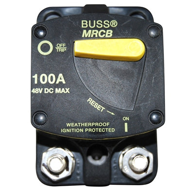 Marpac Circuit Breaker with Switch Function - Bussmann 187 Series - 100 Amp - Surface Mount - Bulluna.com