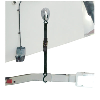 Tough Guy Transom Tie Down - 3-1/2 Feet - 1 Inch Wide - Adjustable