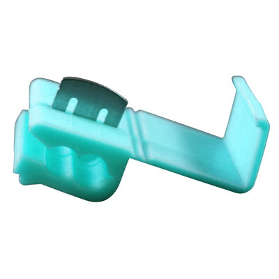 Marpac Vinyl Scotch Locks - 14-18 AWG - Blue - Package Of 3 - Bulluna.com