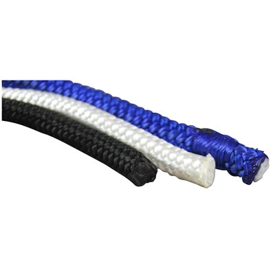 Marpac Braided MFP Fender Lines with 2 Inch Loop - 3/8 x 72 Inches - Blue - 396 Pounds - Bulluna.com