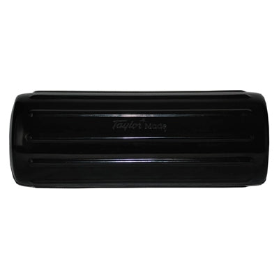 Taylor Made Big B Inflatable Vinyl Fender For 35 to 50 Feet Boats - 10 x 26 Inches - Black - Bulluna.com