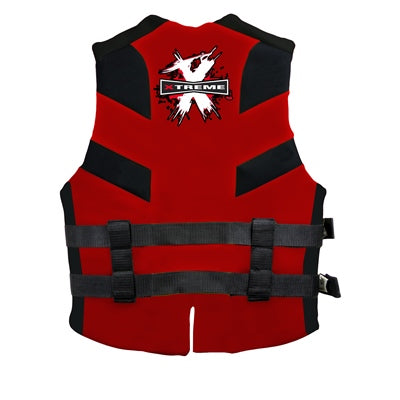 Marpac Xtreme Select-Fit Neoprene Sport Vest - Red/Gray/Black - 90 Pounds And Over - Bulluna.com