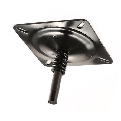 Attwood Swivl-Eze Lock’N-Pin Zin Plated Steel With Black Powder Coating Seat Mount - 2-3/4” Steel Pin with Spring - Bulluna.com
