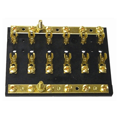 Marpac Combination Fuse Block - 6 Gang - Bulluna.com