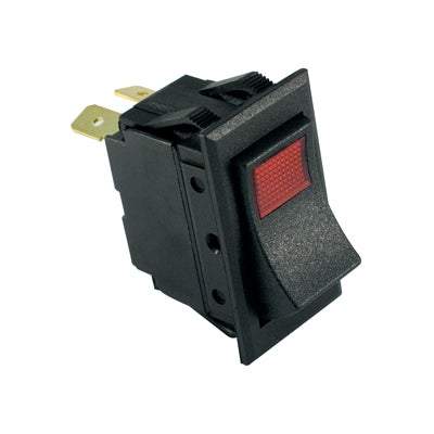 Marpac Illuminated Rocker Switch - Off-On - 3 Terminals - 15 Amps At 12V DC - Bulluna.com