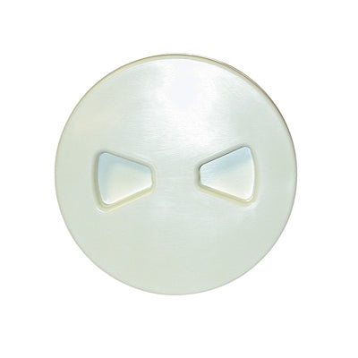 Marpac Deck Plate With Texture Lid - White - Screw Out