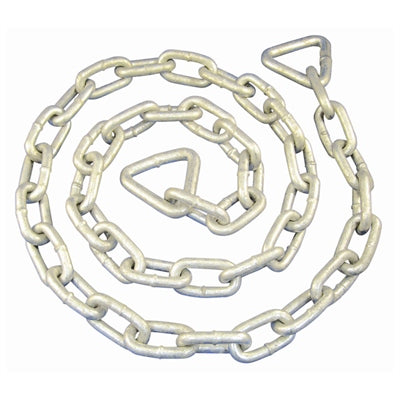 Marpac Hot Dip Galvanized Anchor Lead Chain - 3/16 Inches x 4 Feet Long - Bulluna.com