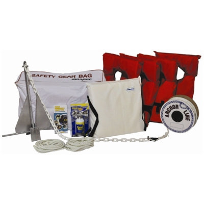 Marpac Pre-Packaged USCG Compliance and Safety Kit - UPS Able - The “Mid-Range Deluxe Boater” Non-Haz-Mat - Bulluna.com