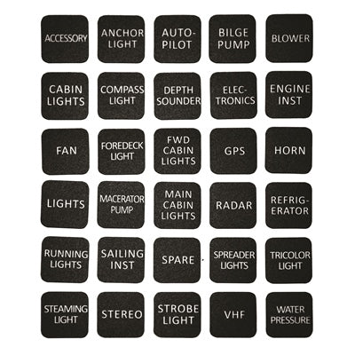 Marpac Label Kit for Lighted Panels - Bulluna.com