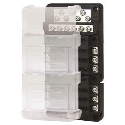 Marpac ATP/ATO/ATC Fuse Blocks - 12 Gang - Storage for 4 Spare Fuses - Bulluna.com