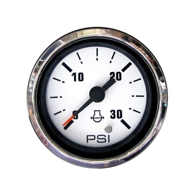 Marpac Premier Elite Domed O/B Water Pressure Gauge Kit with Stainless Bezel - 30 PSI - 2-1/16 Inches - Bulluna.com