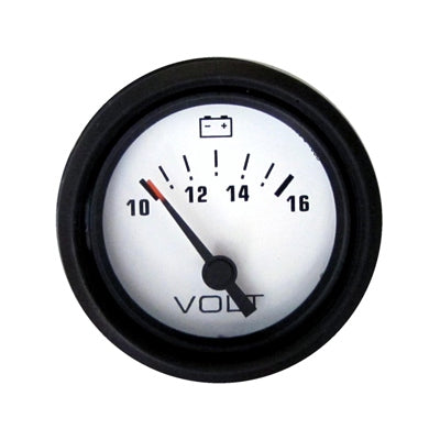 Marpac Premier Elite Domed Voltmeter - 10 - 16 Volts - 2-1/16 Inches - Bulluna.com