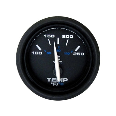 Marpac Premier Performance Domed Water Temperature Gauge - I/O - 2-1/16 Inches - Bulluna.com