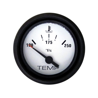 Marpac Premier Elite Domed Water Temperature Gauge - I/O - 2-1/16 Inches - Bulluna.com