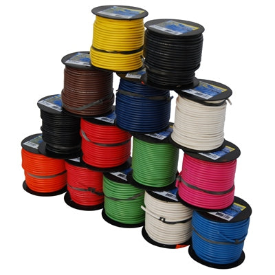 Marpac Primary Marine Wire - Single Conductor - 16 Gauge - Black - 100 Feet - Bulluna.com