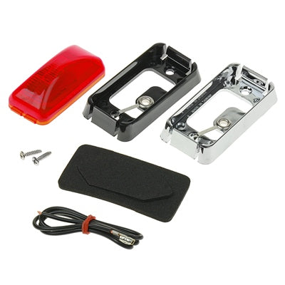 Tough Guy Snap-In Bezel Trailer Clearance Marker Light - Red