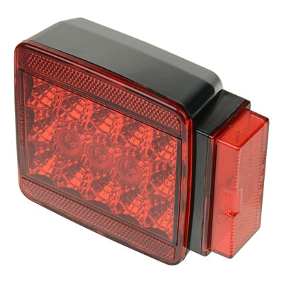 Tough Guy L.E.D. Waterproof Square Trailer Light - Trailers Over 80” Wide - Right Side Tail Light Only