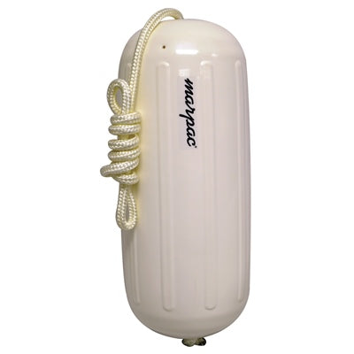 Marpac Hole-Thru-Middle Fender - 8-1/2 x 20 Inches - White - Bulluna.com