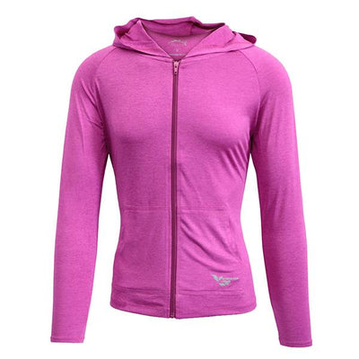 Bluefin USA Pink Full Zipper Jacket - Women - Bulluna.com